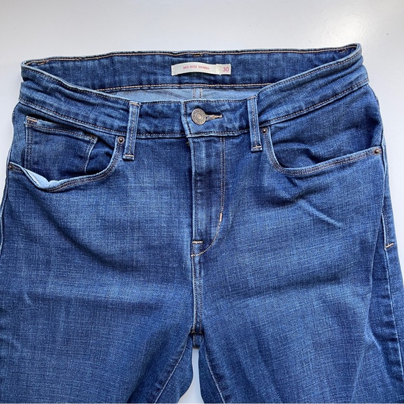 Levi's Mid Rise Skinny Jeans W30L32 - Picture 3 of 6
